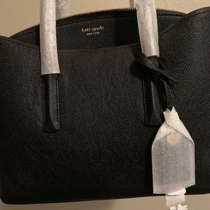 New Kate spade bag. New. Black Margaux satchel